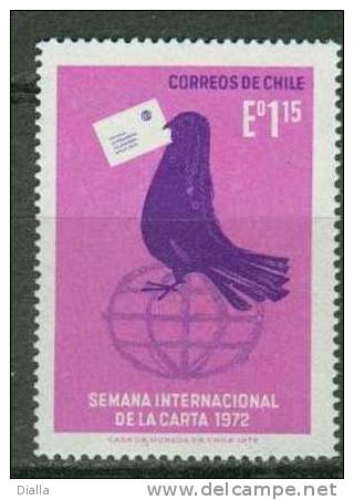 Chili 1972,  Y. 391 Pigeon MNH ** - Pigeons & Columbiformes