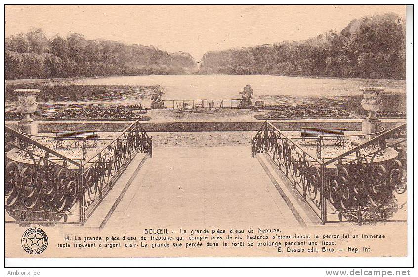 Beloeil - La Grande Pièce D'eau De Neptune - Beloeil