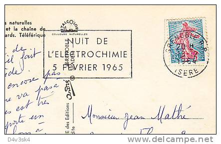 1965 France 38 Grenoble Electrochimie Chimie Physique Chemistry Physics Electrochemistry Chimica Fisica Quimica - Chemistry