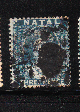 Natal Queen Victoria 3p Used - Natal (1857-1909)