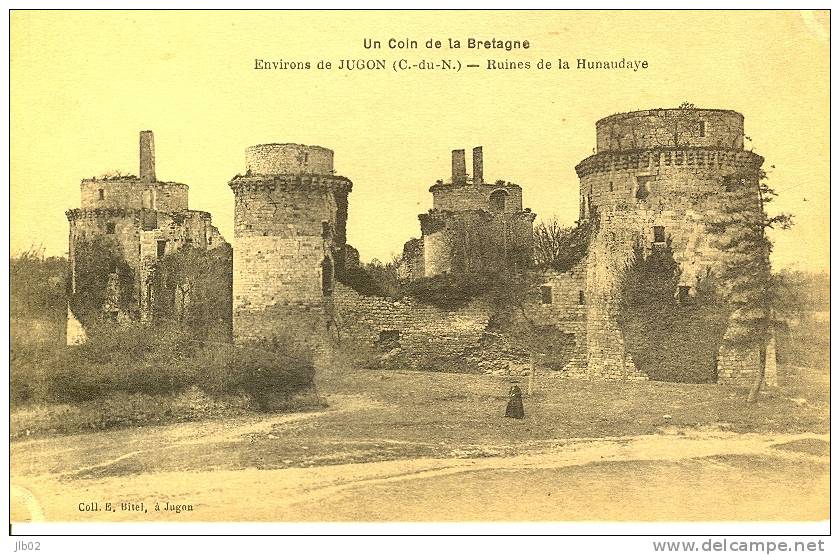 Un Coin De Bretagne - Environ De Jugon ( C De N) - Ruine  De La Hunaudaye - Jugon-les-Lacs