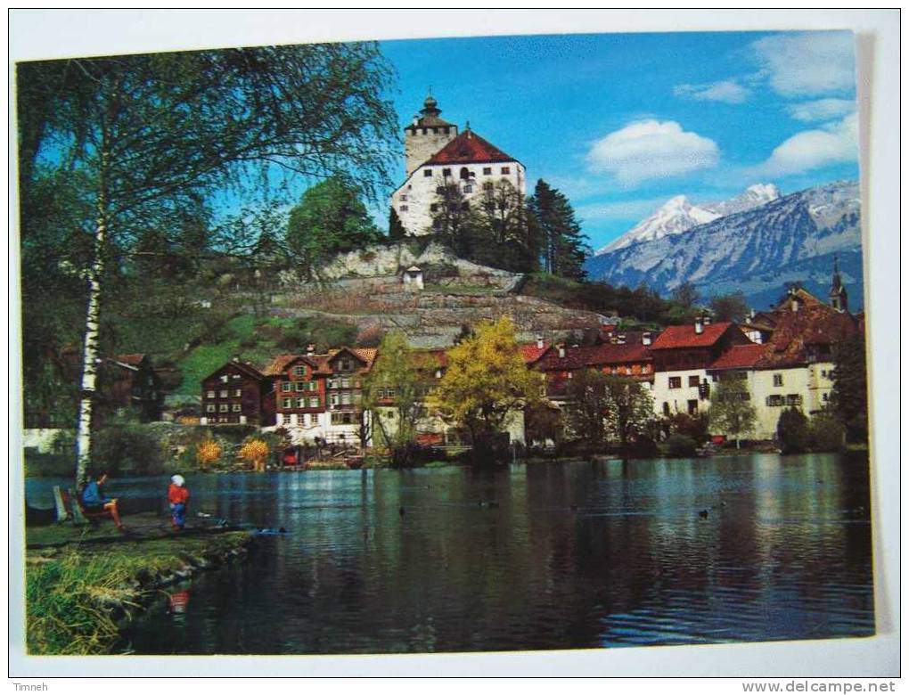 SUISSE-Werdenberg Mit Schloss Und Alpstein - Berg