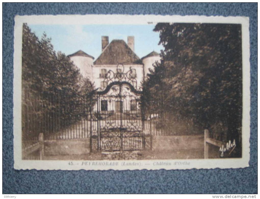 CPA 40-PEYREHORADE-CHATEAU D´ORTHE-1949- - Peyrehorade