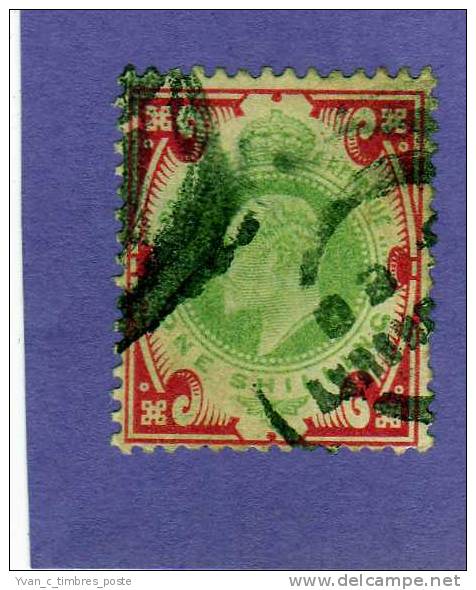 GRANDE BRETAGNE TIMBRE OBLITERES N° 117 EDOUARD VII - Used Stamps