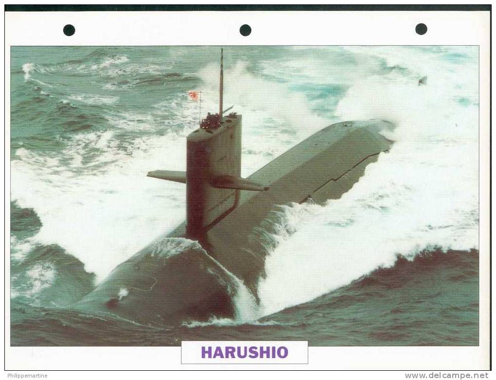 Japon 1967 : Sous Marin D'attaque HARUSHIO - Boats