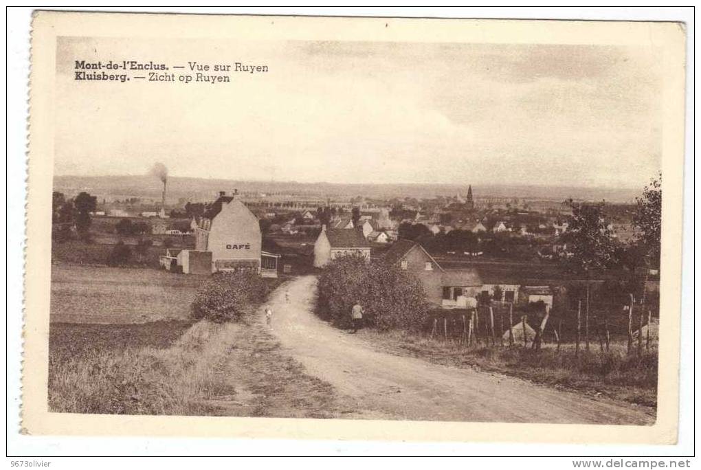 TOP MONT DE L ENCLUS VUE SUR RUYEN CAFE - Mont-de-l'Enclus