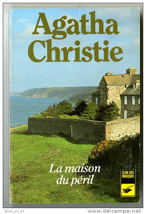 {49393} Agatha Christie La Maison Du Péril Librairie Champs Elysées Club Des Masques N° 152 , 06/1993 " En Baisse " - Agatha Christie