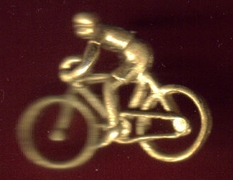 8373-cycliste Doré.cyclisme.vélo - Cycling