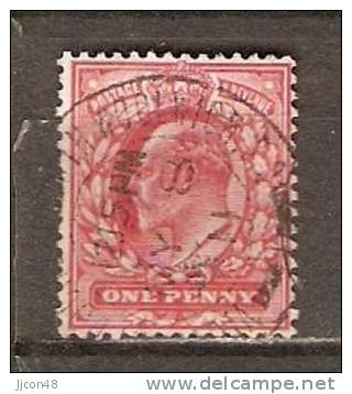 GB 1902-13  KEVII  1d (o) SG.219 - Used Stamps