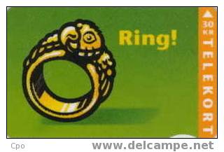 # DANMARK A27 Ring ! - Ring ( Fingerring ) 30 Magnetic 05.95  Tres Bon Etat - Dänemark