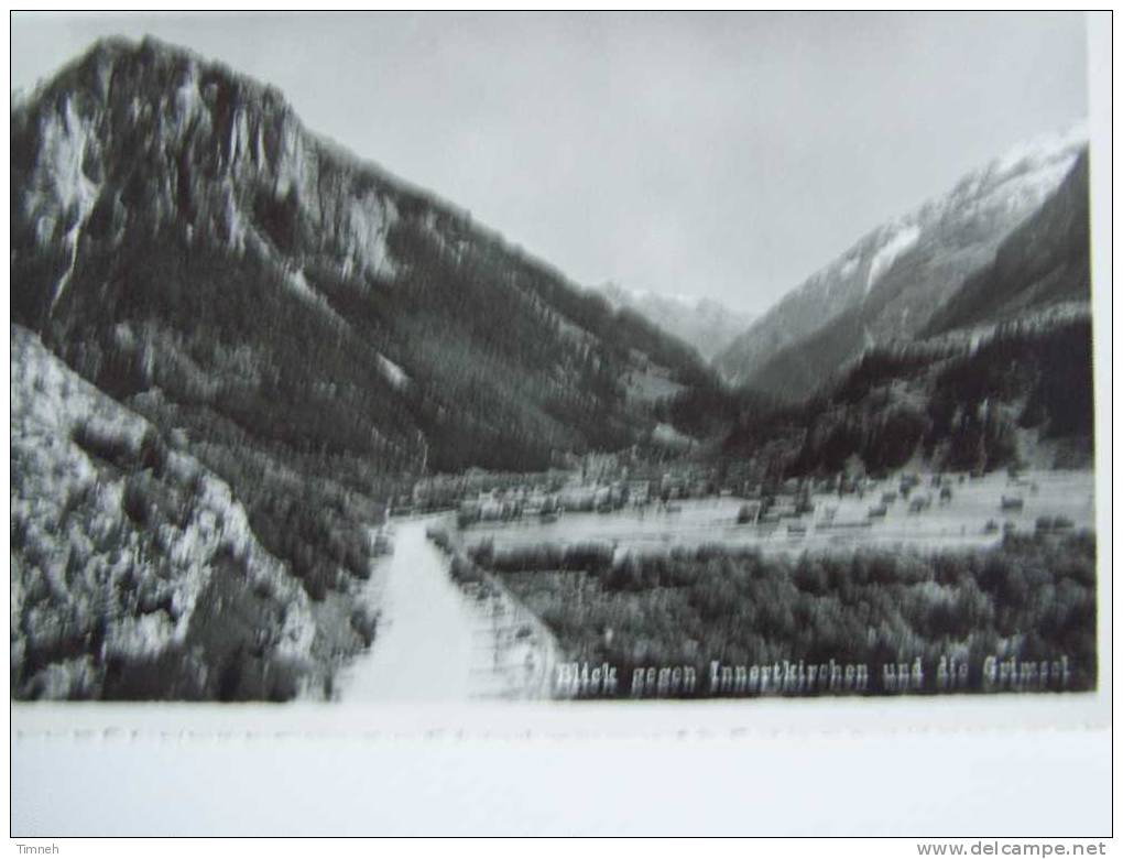 MEIRINGEN-Blick Gegen Innertkirchen Und Die Grimsel-SUISSE-issue D'un Carnet-aus Einem Block- - Innertkirchen