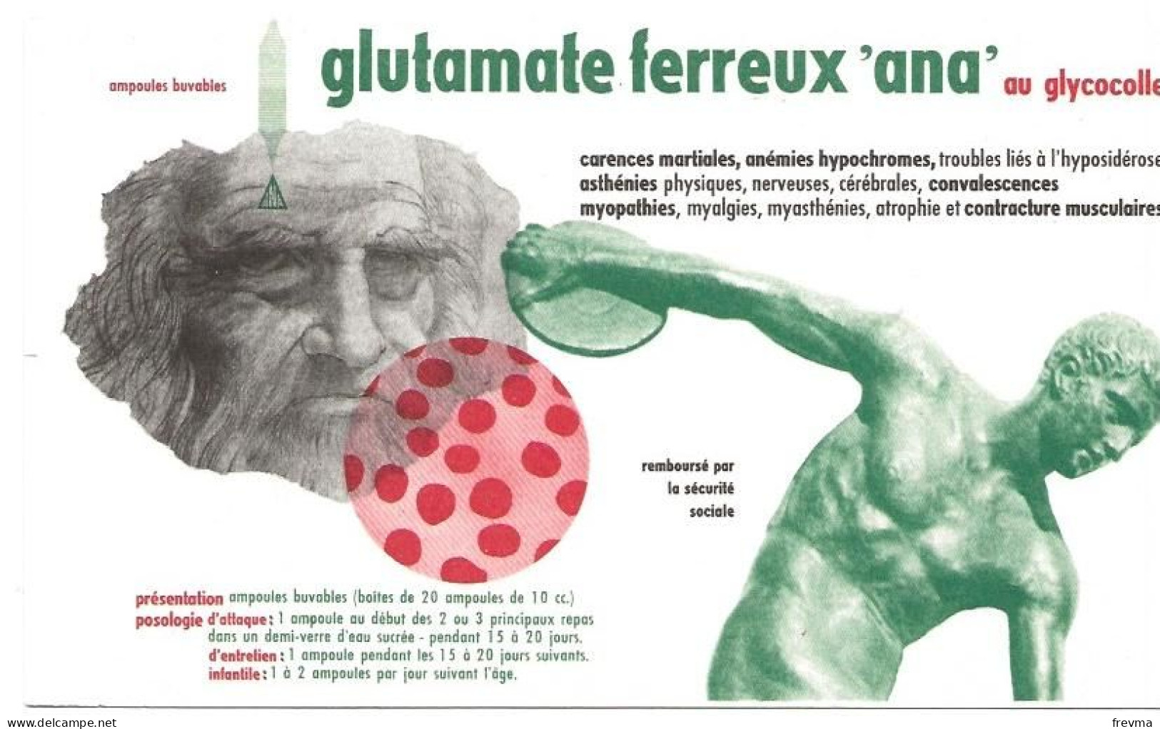 Buvard Glutamate Ferreux Ana - G