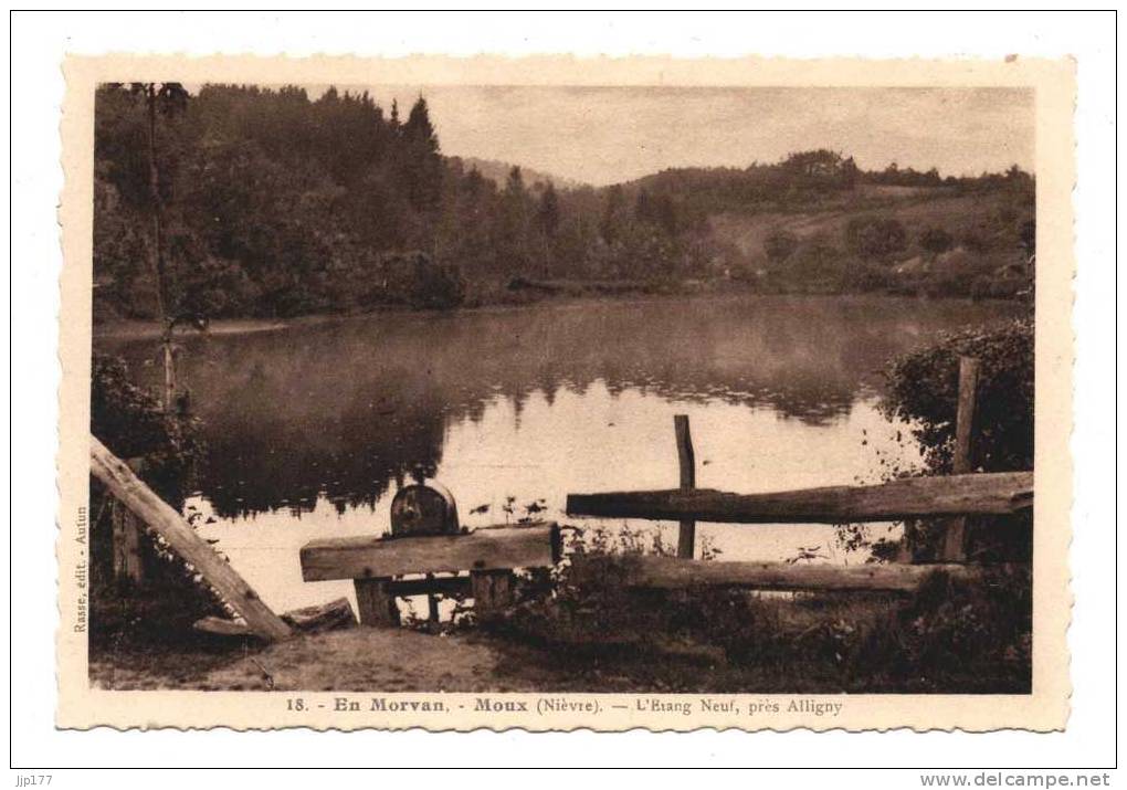 Moux En Morvan Vanne De Vidange De L'Etang Neuf Pres Alligny  Canton Montsauche Les Settons - Montsauche Les Settons