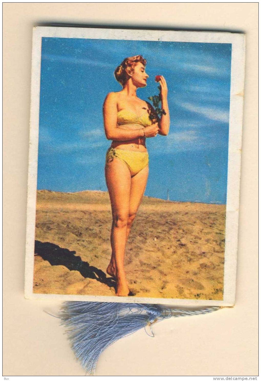 COSTUME DA SPIAGGIA  PIN UP  UPS FEMME      ITALY  CONDIZIONI COME DA FOTO ITALY ITALIE CALENDARIETT CALENDRIER  CART 71 - Tamaño Pequeño : 1941-60