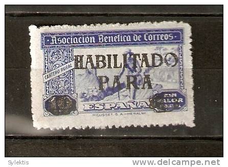 SPAIN RURAL OV. HABILITADO & NEW VALUE 5 PARA BLACK - Fiscaux