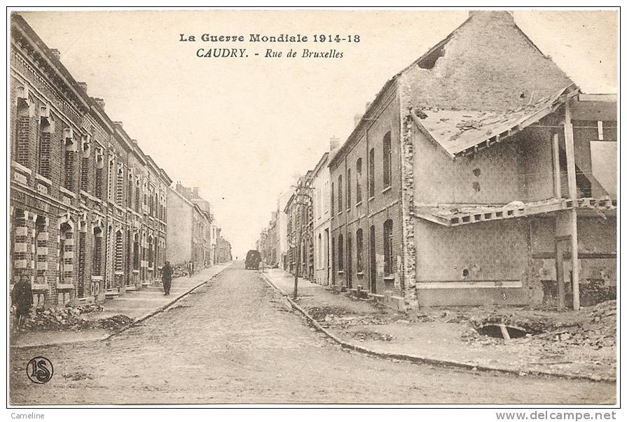 59 . CAUDRY . Rue De Bruxelles - Caudry