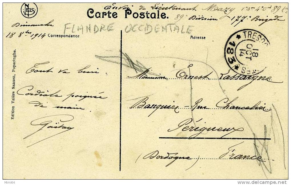 FLANDRE OCCIDENTALE . POPERINGHE  L´HOPITAL . - Roeselare