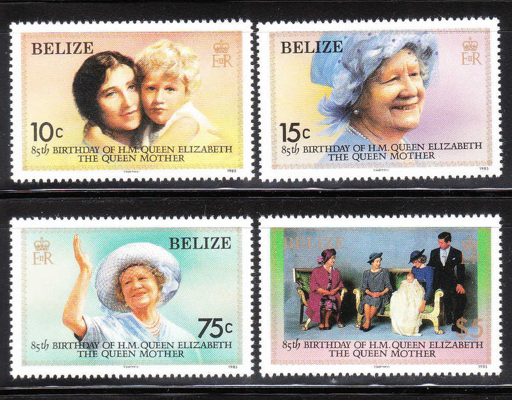 Belize 1985 Queen Mother 85th Birthday MNH - Belize (1973-...)