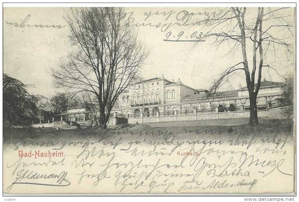 Cartolina: Bad - Nauheim - Kurhaus - Germania - Bad Nauheim