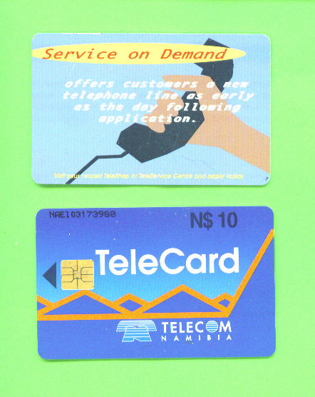 NAMIBIA - Chip Phonecard As Scan - Namibia