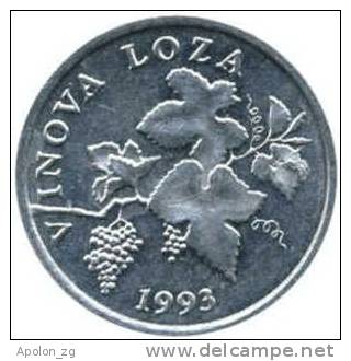 CROATIA:  2 Lipe 1993 UNC  *TOP CONDITION COIN * - Croatie