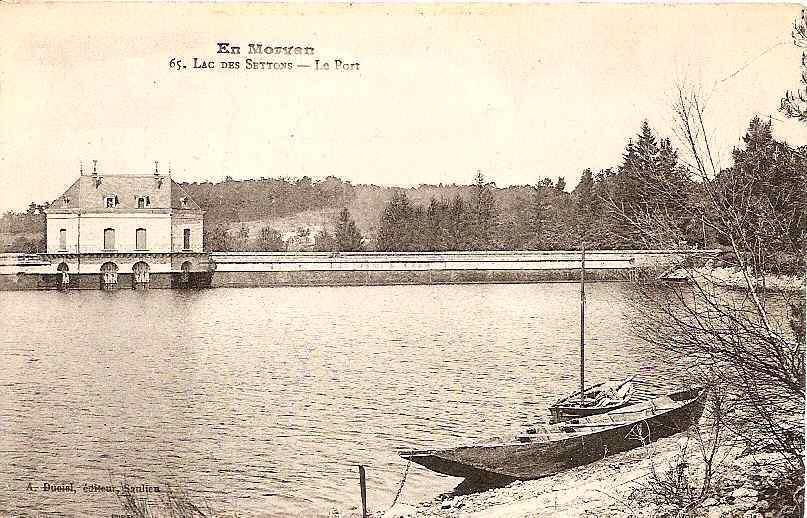 EN MORVAN LAC DES SETTONS LE PORT  REF 17448 - Montsauche Les Settons