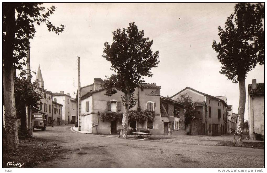 CADALEN PLACE DE L'OULMET  CAMION - Cadalen