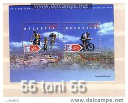 SUISSE / Switzerland 2004  CYCLING Bl.35 S/S-MNH - Ungebraucht