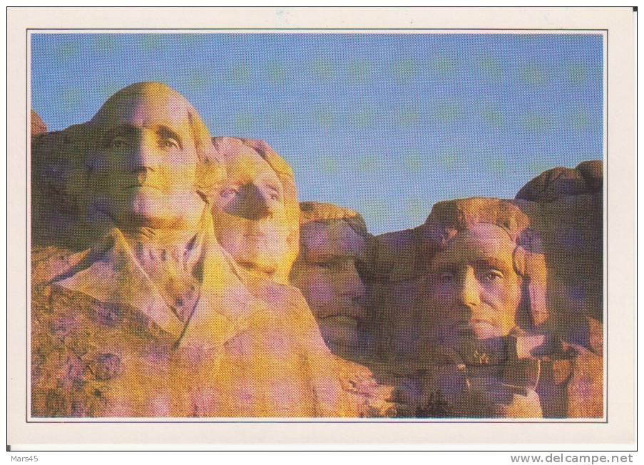 ETATS UNIS - MOUNT RUSHMORE - LES TETES DES QUATRES PRESIDENTS - Presidents