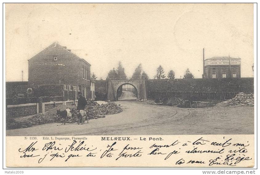 MELREUX (6990) Le Pont ( Chèvres ) - Hotton