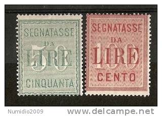 1884 REGNO SEGNATASSE MH * - RR6793 - Taxe