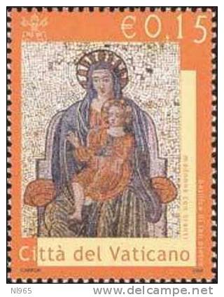STATO CITTA' DEL VATICANO - VATIKAN STATE - GIOVANNI PAOLO II - ANNO 2002 - MADONNA - VALORI 10 - NUOVI - MNH ** - Unused Stamps