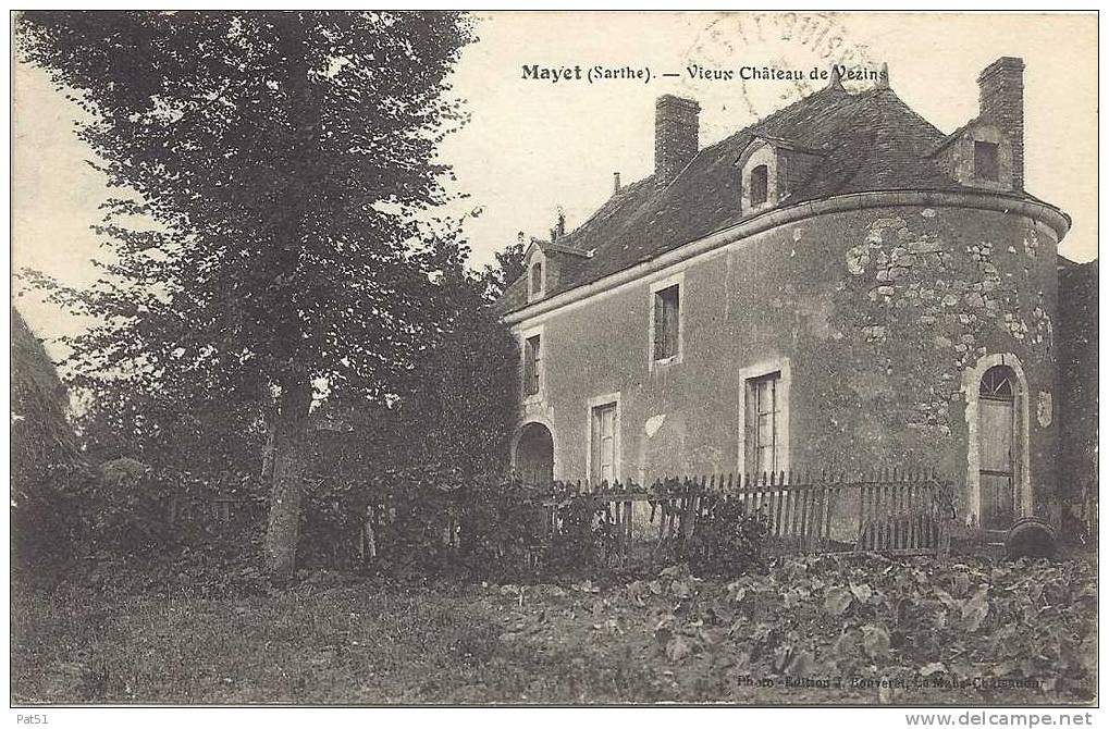 72 - Mayet : Vieux Château De Vezins - Mayet