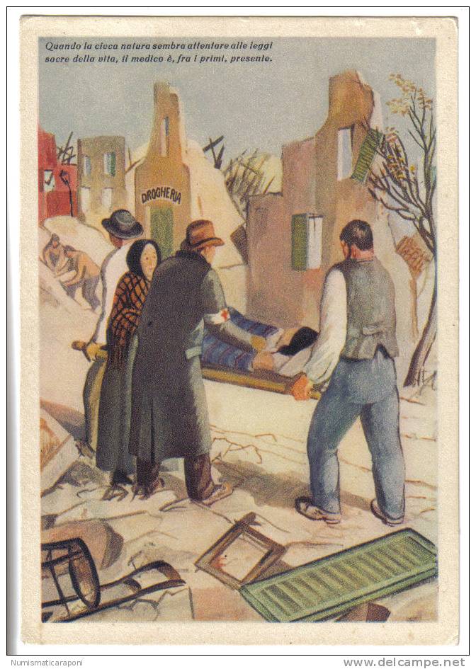 COMITATO ASSISTENZA ORFANI DEI MEDICI MORTI IN GUERRA NON VIAGGIATA COD. C.944 - Red Cross