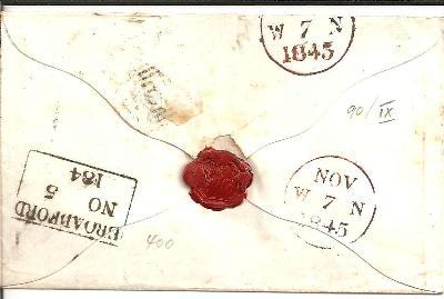 GBV223/ Isle Of Sky 1841, Mi.Nr. 4, Plate 3 - Cartas & Documentos