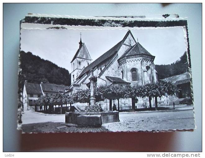 Zwitserland Schweiz Suisse JU St Ursanne Kirche - Saint-Ursanne