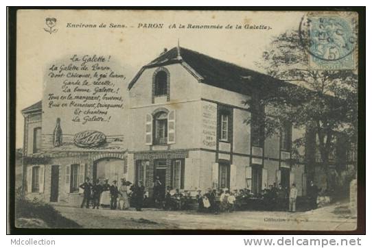 89 PARON /       A La Renommée De La Galette         / - Paron