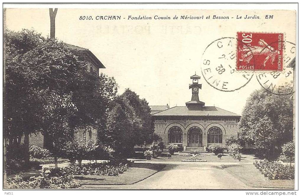 94 - Cachan : Fondation Cousin De Méricourt Et Besson - Le Jardin - Cachan