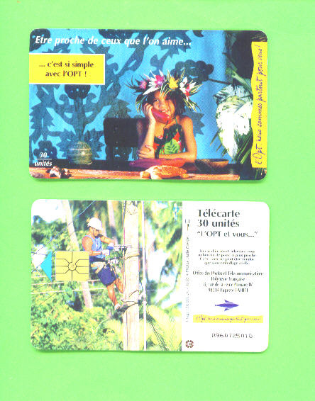 FRENCH POLYNESIA - Chip Phonecard As Scan - Frans-Polynesië