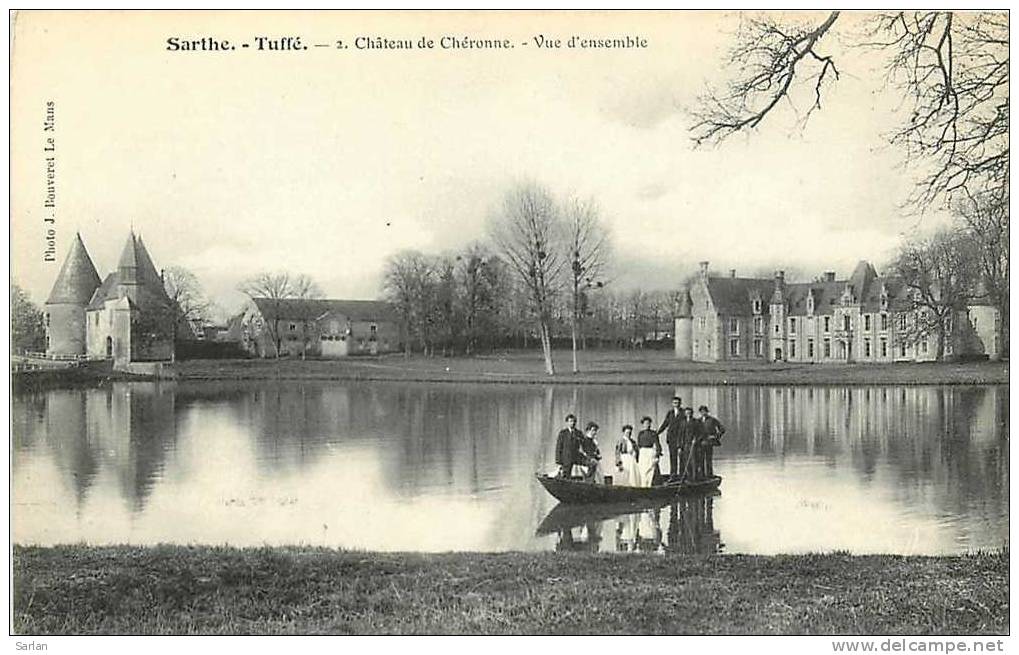 72 , TUFFE , Château De Chéronne , Vue D'ensemble , *1179 - Tuffe