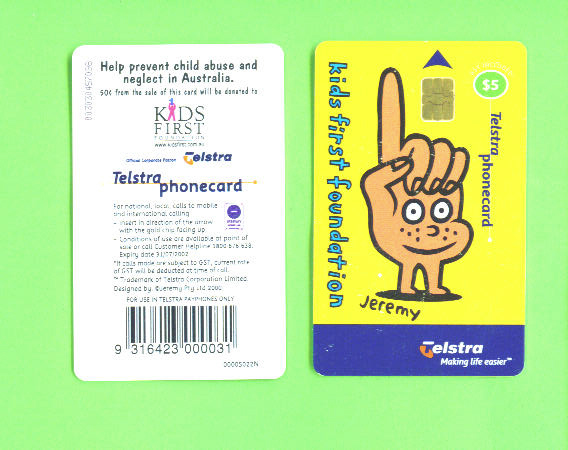 AUSTRALIA - Chip Phonecard As Scan - Australie