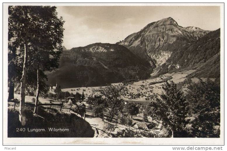 5968   Svizzera   Lungern  Wilerhorn   VG  1951 - Lungern