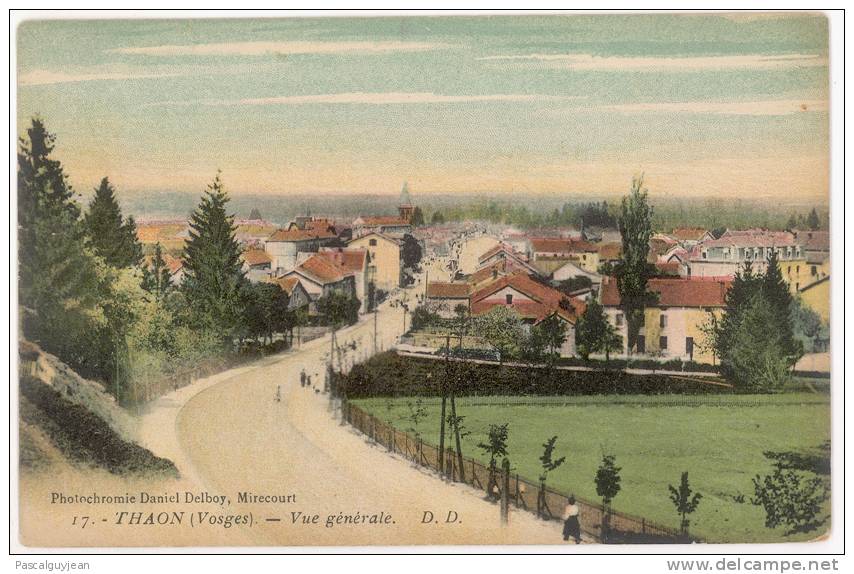 CPA THAON LES VOSGES - VUE GENERALE - Thaon Les Vosges