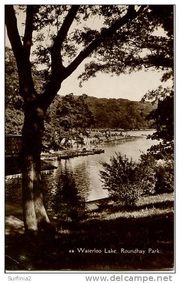 LEEDS - ROUNDHAY PARK - WATERLOO LAKE RP 1941   Y1134 - Leeds