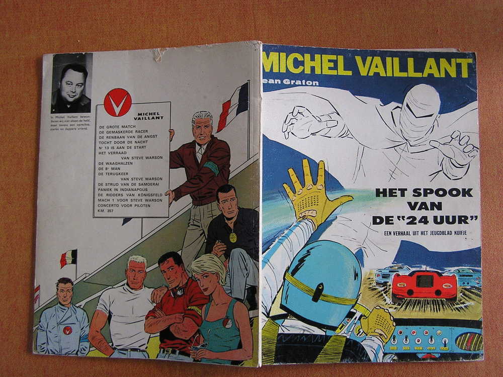 MICHEL VAILLANT  HET SPOOK VAN DE 24 UUR  1970  Originele Uitgave Eerste éditie - Michel Vaillant