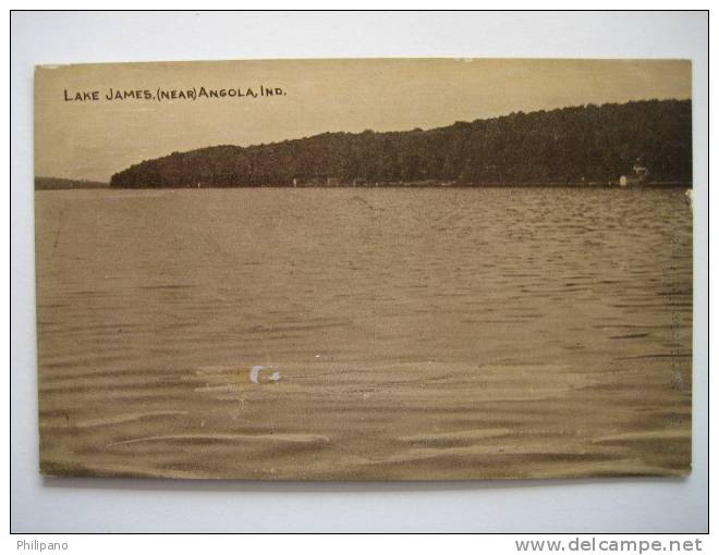 Lake James  Near Angola In    Circa 1907 - Sonstige & Ohne Zuordnung