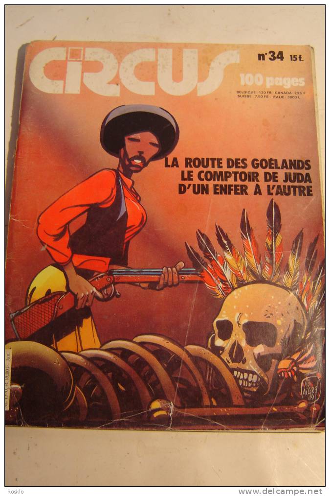 REVUE BD / CIRCUS N° 34 DE 1981  / BEL ETAT - Circus