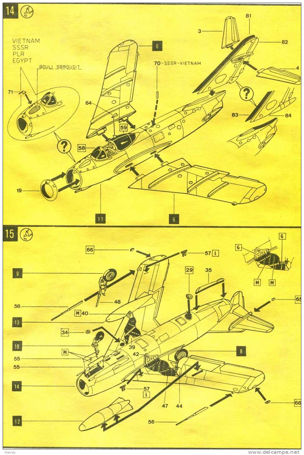 Smer 1/48e MiG 17F Lim6bis - Airplanes