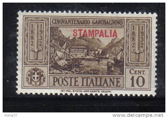 COL161 - STAMPALIA , Garibaldi  N. 17   *** - Aegean (Stampalia)