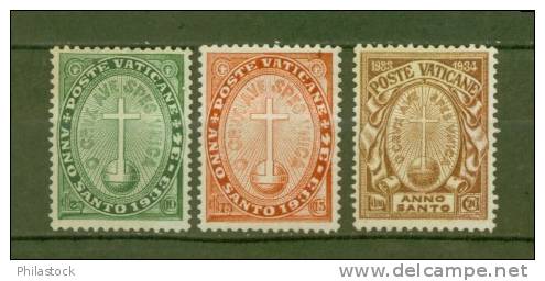 VATICAN  N° 40 à 42 ** - Unused Stamps